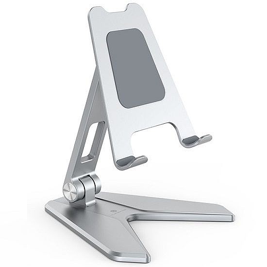 ���� ������ ������ ������ ���� Aluminum Foldable Patch Phone Desk Mount ���� BONERUY (����� ����� ��� 4"- 10")