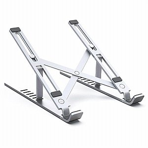 מעמד לשולחן למחשב נייד מדגם Aluminum Foldable Flakes Laptop Desk Mount מבית WIWU (מתאים לגודל מסך 10"- 17.3") מעמד לשולחן למחשב נייד מדגם Aluminum Foldable Flakes Laptop Desk Mount מבית WIWU (מתאים לגודל מסך 10"- 17.3")