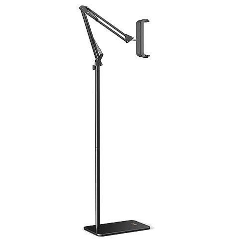 ���� ����� ������ ������ ���� Aluminum Foldable Integrated Phone Floor Mount ���� LaTera (����� ����� ��� 4"- 10")