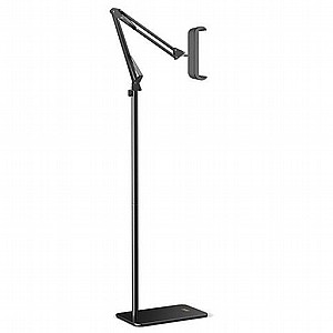 ���� ����� ������ ������ ���� Aluminum Foldable Integrated Phone Floor Mount ���� LaTera (����� ����� ��� 4"- 10")