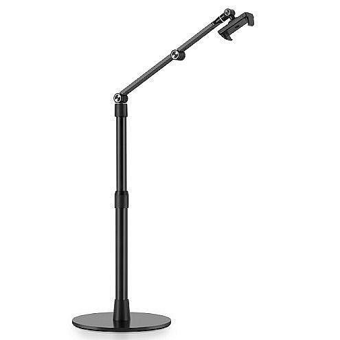 ���� ����� ������ ������ ���� Aluminum Foldable Vlogging Phone Floor Mount ���� LaTera (����� ����� ��� 4"- 10")