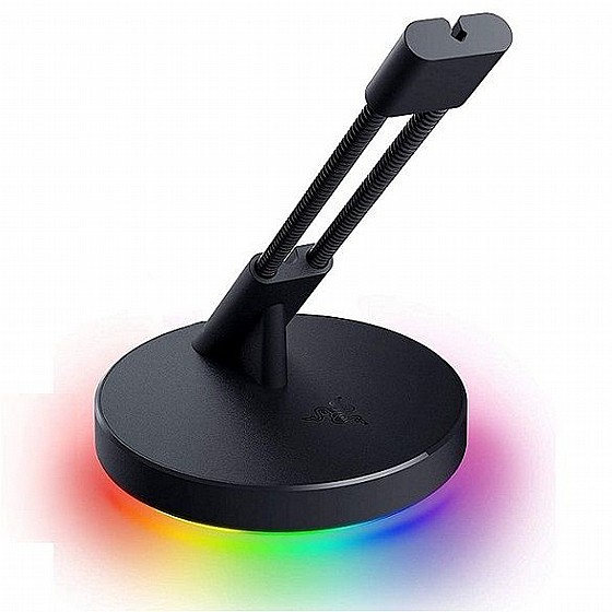 מעמד לשולחן מארגן כבל לעכבר מדגם Aluminum Bungee V3 Chroma  Mouse Cable Desk Mount מבית RAZER
