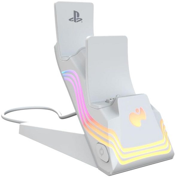 ���� ������ �� ����� ���� ����� ���� ���� Dual Controller Desk Mount ���� SPARKFOX (����� ���� Sony PlayStation 5)