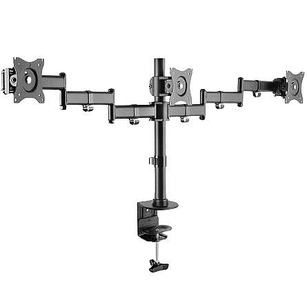 ���� ������ ���� ���� ���� Aluminum Foldable Top  Monitor Desk Mount ���� BRATECK (����� ����� ��� 10"- 32")