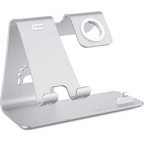 ���� ������ ������ ������ iPhone + ���� Apple Watch + ������� AirPods ���� Aluminum Dock Desk Mount ���� BESTAND (����� ��� ������)