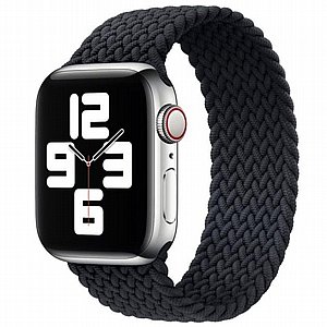 רצועת בד / ניילון מדגם Single Turn Braided Nylon Band מבית LaTera לשעון חכם מדגם: Apple Watch 38mm/40mm/41mm (צבע Black) רצועת בד / ניילון מדגם Single Turn Braided Nylon Band מבית LaTera לשעון חכם מדגם: Apple Watch 38mm/40mm/41mm (צבע Black)