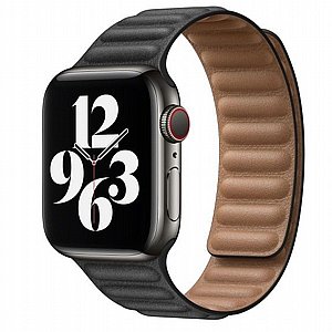 רצועת עור מדגם Loop Magnetic Leather Band מבית LaTera לשעון חכם מדגם: Apple Watch 42mm/44mm/45mm (צבע Black) רצועת עור מדגם Loop Magnetic Leather Band מבית LaTera לשעון חכם מדגם: Apple Watch 42mm/44mm/45mm (צבע Black)