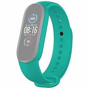 רצועת סיליקון מדגם Solid Color Silicone Band מבית LaTera לשעון חכם מדגם: Xiaomi Mi Band 5 / 6 (צבע Teal) רצועת סיליקון מדגם Solid Color Silicone Band מבית LaTera לשעון חכם מדגם: Xiaomi Mi Band 5 / 6 (צבע Teal)