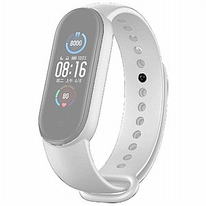 רצועת סיליקון מדגם Solid Color Silicone Band מבית LaTera לשעון חכם מדגם: Xiaomi Mi Band 5 / 6 (צבע White) רצועת סיליקון מדגם Solid Color Silicone Band מבית LaTera לשעון חכם מדגם: Xiaomi Mi Band 5 / 6 (צבע White)