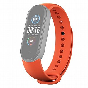 ����� ������� ���� Solid Color Silicone Band ���� LaTera ����� ��� ����: Xiaomi Mi Band 5 / 6 (��� Orange)
