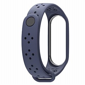 רצועת סיליקון מדגם Mijobs Silicone Band מבית LaTera לשעון חכם מדגם: Xiaomi Mi Band 3 / 4 (צבע Midnight Blue) רצועת סיליקון מדגם Mijobs Silicone Band מבית LaTera לשעון חכם מדגם: Xiaomi Mi Band 3 / 4 (צבע Midnight Blue)