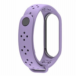 רצועת סיליקון מדגם Mijobs Silicone Band מבית LaTera לשעון חכם מדגם: Xiaomi Mi Band 3 / 4 (צבע Purple) רצועת סיליקון מדגם Mijobs Silicone Band מבית LaTera לשעון חכם מדגם: Xiaomi Mi Band 3 / 4 (צבע Purple)