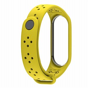 רצועת סיליקון מדגם Mijobs Silicone Band מבית LaTera לשעון חכם מדגם: Xiaomi Mi Band 3 / 4 (צבע Yellow) רצועת סיליקון מדגם Mijobs Silicone Band מבית LaTera לשעון חכם מדגם: Xiaomi Mi Band 3 / 4 (צבע Yellow)