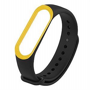 רצועת סיליקון מדגם Colorful Silicone Band מבית LaTera לשעון חכם מדגם: Xiaomi Mi Band 3 / 4 (צבע Black/Yellow) רצועת סיליקון מדגם Colorful Silicone Band מבית LaTera לשעון חכם מדגם: Xiaomi Mi Band 3 / 4 (צבע Black/Yellow)