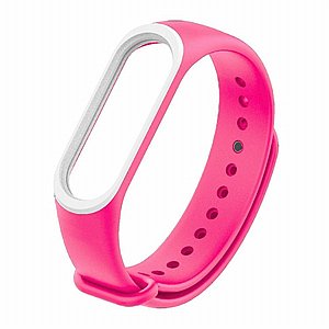 ����� ������� ���� Colorful Silicone Band ���� LaTera ����� ��� ����: Xiaomi Mi Band 3 / 4 (��� Pink/White)