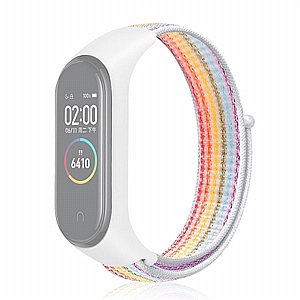 ����� �� / ������ ���� Woven Strap Nylon Band ���� LaTera ����� ��� ����: Xiaomi Mi Band 3 / 4 (��� Colour)
