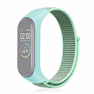 רצועת בד / ניילון מדגם Woven Strap Nylon Band מבית LaTera לשעון חכם מדגם: Xiaomi Mi Band 3 / 4 (צבע Mint Green) רצועת בד / ניילון מדגם Woven Strap Nylon Band מבית LaTera לשעון חכם מדגם: Xiaomi Mi Band 3 / 4 (צבע Mint Green)