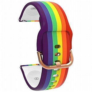רצועת סיליקון מדגם Rainbow Silicone Band מבית LaTera לשעון חכם מדגם: Samsung Galaxy Watch 46mm (צבע Rainbow) רצועת סיליקון מדגם Rainbow Silicone Band מבית LaTera לשעון חכם מדגם: Samsung Galaxy Watch 46mm (צבע Rainbow)