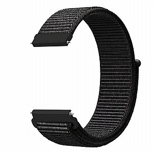 ����� �� / ������ ����  Simple Braided Nylon Band ���� LaTera ����� ��� ����: Samsung Galaxy Watch  42mm (��� Black)