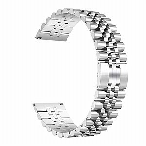 רצועת מתכת מדגם Five Beads Steel Band מבית LaTera לשעון חכם מדגם: Samsung Galaxy Watch 42mm (צבע Silver) רצועת מתכת מדגם Five Beads Steel Band מבית LaTera לשעון חכם מדגם: Samsung Galaxy Watch 42mm (צבע Silver)