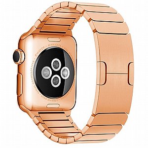 ����� ���� ���� Butterfly Buckle Steel Band ���� LaTera ����� ��� ����: Apple Watch 42mm/44mm/45mm (��� Rose Gold)