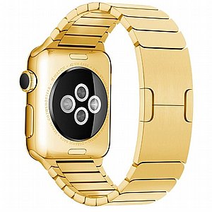 ����� ���� ���� Butterfly Buckle Steel Band ���� LaTera ����� ��� ����: Apple Watch 38mm/40mm/41mm (��� Gold)