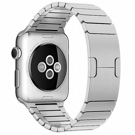 ����� ���� ���� Butterfly Buckle Steel Band ���� LaTera ����� ��� ����: Apple Watch 38mm/40mm/41mm (��� Silver)