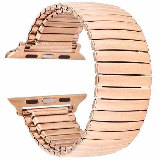 ����� ���� ����  Elastic Steel Band ���� LaTera ����� ��� ����: Apple Watch 38mm/40mm/41mm (��� Rose Gold)