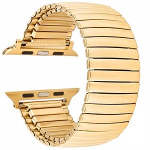 ����� ���� ����  Elastic Steel Band ���� LaTera ����� ��� ����: Apple Watch 38mm/40mm/41mm (��� Gold)