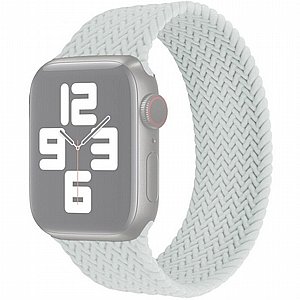 ����� ������� ����  Single Turn Woven Silicone Band ���� LaTera ����� ��� ����: Apple Watch 42mm/44mm/45mm (��� Grey)