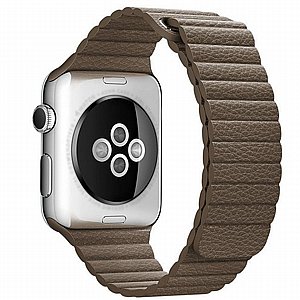 רצועת עור מדגם Magnetic Leather Band מבית LaTera לשעון חכם מדגם: Apple Watch 42mm/44mm/45mm (צבע Brown) רצועת עור מדגם Magnetic Leather Band מבית LaTera לשעון חכם מדגם: Apple Watch 42mm/44mm/45mm (צבע Brown)