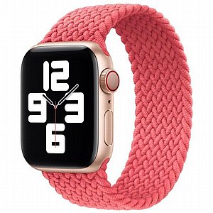 רצועת בד / ניילון מדגם Single Turn Braided Nylon Band מבית LaTera לשעון חכם מדגם: Apple Watch 38mm/40mm/41mm (צבע Pink) רצועת בד / ניילון מדגם Single Turn Braided Nylon Band מבית LaTera לשעון חכם מדגם: Apple Watch 38mm/40mm/41mm (צבע Pink)