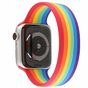 רצועת סיליקון מדגם Rainbow Solo Silicone Band מבית LaTera לשעון חכם מדגם: Apple Watch 38mm/40mm/41mm (צבע Rainbow) רצועת סיליקון מדגם Rainbow Solo Silicone Band מבית LaTera לשעון חכם מדגם: Apple Watch 38mm/40mm/41mm (צבע Rainbow)
