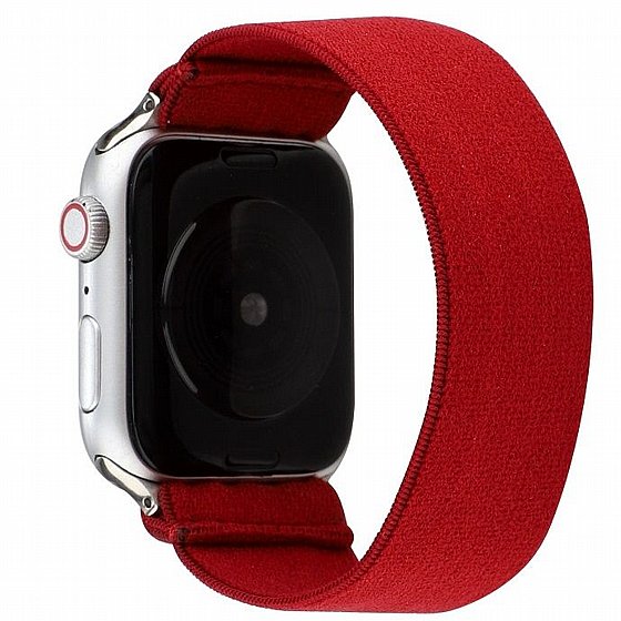 ����� ������� ����  Solid Silicone Band ���� LaTera ����� ��� ����: Apple Watch 42mm/44mm/45mm (��� Red)