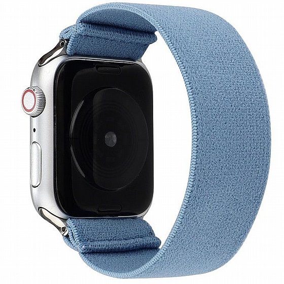 ����� ������� ����  Solid Silicone Band ���� LaTera ����� ��� ����: Apple Watch 42mm/44mm/45mm (��� Blue)