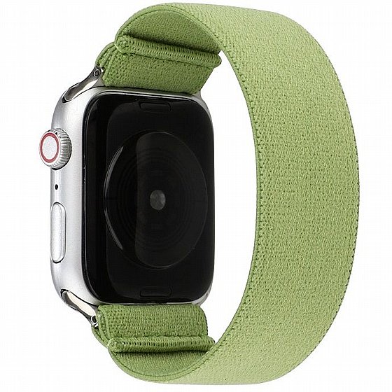 ����� ������� ����  Solid Silicone Band ���� LaTera ����� ��� ����: Apple Watch 38mm/40mm/41mm (��� Green)