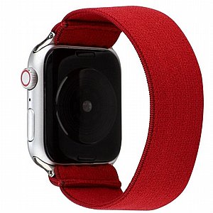 רצועת סיליקון מדגם Solid Silicone Band מבית LaTera לשעון חכם מדגם: Apple Watch 38mm/40mm/41mm (צבע Red) רצועת סיליקון מדגם Solid Silicone Band מבית LaTera לשעון חכם מדגם: Apple Watch 38mm/40mm/41mm (צבע Red)