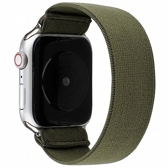 ����� ������� ����  Solid Silicone Band ���� LaTera ����� ��� ����: Apple Watch 38mm/40mm/41mm (��� Army Green)