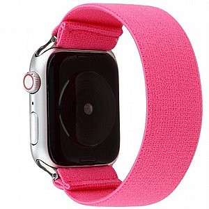 ����� ������� ����  Solid Silicone Band ���� LaTera ����� ��� ����: Apple Watch 38mm/40mm/41mm (��� Rose Red)
