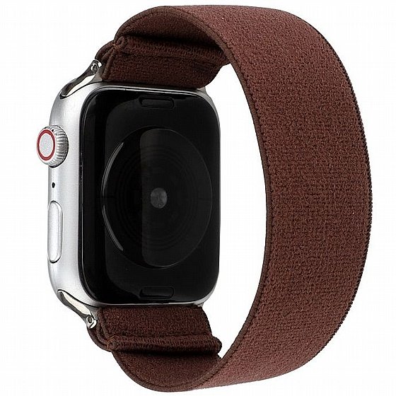 ����� ������� ����  Solid Silicone Band ���� LaTera ����� ��� ����: Apple Watch 38mm/40mm/41mm (��� Coffee)