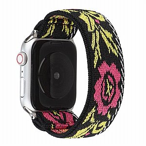 רצועת בד / ניילון מדגם Replacement Strap Nylon Band מבית LaTera לשעון חכם מדגם: Apple Watch 42mm/44mm/45mm (צבע Type 10) רצועת בד / ניילון מדגם Replacement Strap Nylon Band מבית LaTera לשעון חכם מדגם: Apple Watch 42mm/44mm/45mm (צבע Type 10)