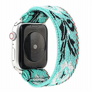 רצועת בד / ניילון מדגם Replacement Strap Nylon Band מבית LaTera לשעון חכם מדגם: Apple Watch 38mm/40mm/41mm (צבע Type 05) רצועת בד / ניילון מדגם Replacement Strap Nylon Band מבית LaTera לשעון חכם מדגם: Apple Watch 38mm/40mm/41mm (צבע Type 05)