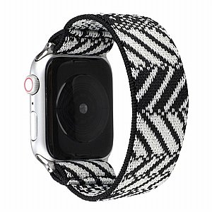 רצועת בד / ניילון מדגם Replacement Strap Nylon Band מבית LaTera לשעון חכם מדגם: Apple Watch 38mm/40mm/41mm (צבע Type 08) רצועת בד / ניילון מדגם Replacement Strap Nylon Band מבית LaTera לשעון חכם מדגם: Apple Watch 38mm/40mm/41mm (צבע Type 08)