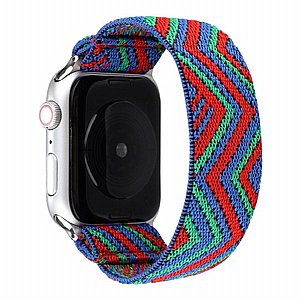 רצועת בד / ניילון מדגם Replacement Strap Nylon Band מבית LaTera לשעון חכם מדגם: Apple Watch 38mm/40mm/41mm (צבע Type 17) רצועת בד / ניילון מדגם Replacement Strap Nylon Band מבית LaTera לשעון חכם מדגם: Apple Watch 38mm/40mm/41mm (צבע Type 17)