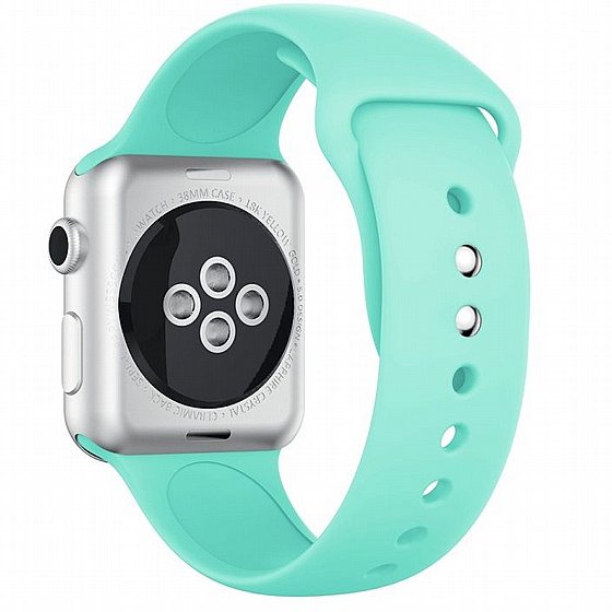 ����� ������� ���� Silicone Band ���� LaTera ����� ��� ����: Apple Watch 42mm/44mm/45mm (��� Mint Green)