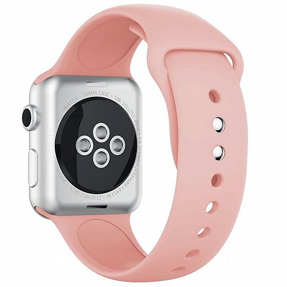 ����� ������� ���� Silicone Band ���� LaTera ����� ��� ����: Apple Watch 42mm/44mm/45mm (��� Rose Red)