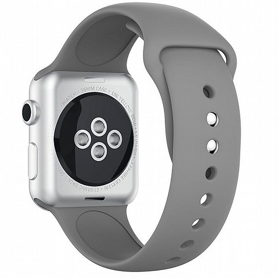 ����� ������� ���� Silicone Band ���� LaTera ����� ��� ����: Apple Watch 38mm/40mm/41mm (��� Grey)