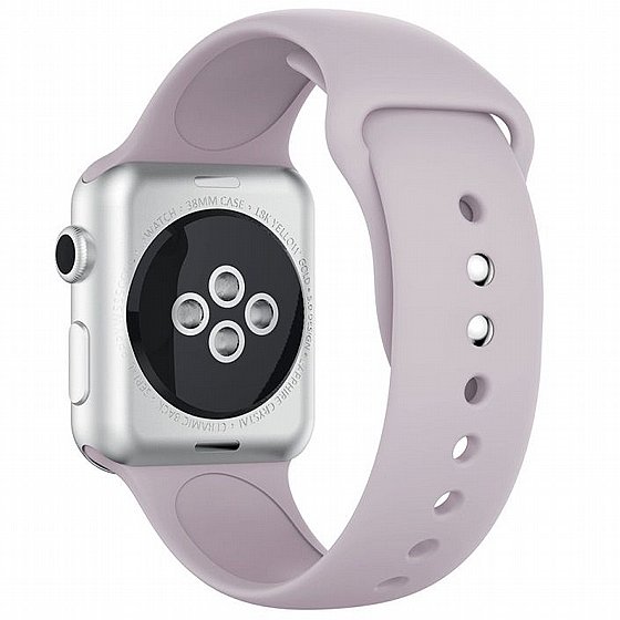 ����� ������� ���� Silicone Band ���� LaTera ����� ��� ����: Apple Watch 38mm/40mm/41mm (��� Light Purple)