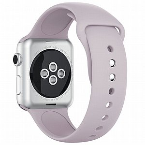 רצועת סיליקון מדגם Silicone Band מבית LaTera לשעון חכם מדגם: Apple Watch 38mm/40mm/41mm (צבע Light Purple) רצועת סיליקון מדגם Silicone Band מבית LaTera לשעון חכם מדגם: Apple Watch 38mm/40mm/41mm (צבע Light Purple)