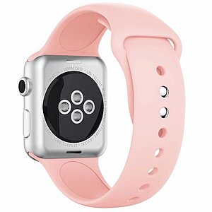 רצועת סיליקון מדגם Silicone Band מבית LaTera לשעון חכם מדגם: Apple Watch 38mm/40mm/41mm (צבע Pink) רצועת סיליקון מדגם Silicone Band מבית LaTera לשעון חכם מדגם: Apple Watch 38mm/40mm/41mm (צבע Pink)